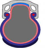 compressed tire